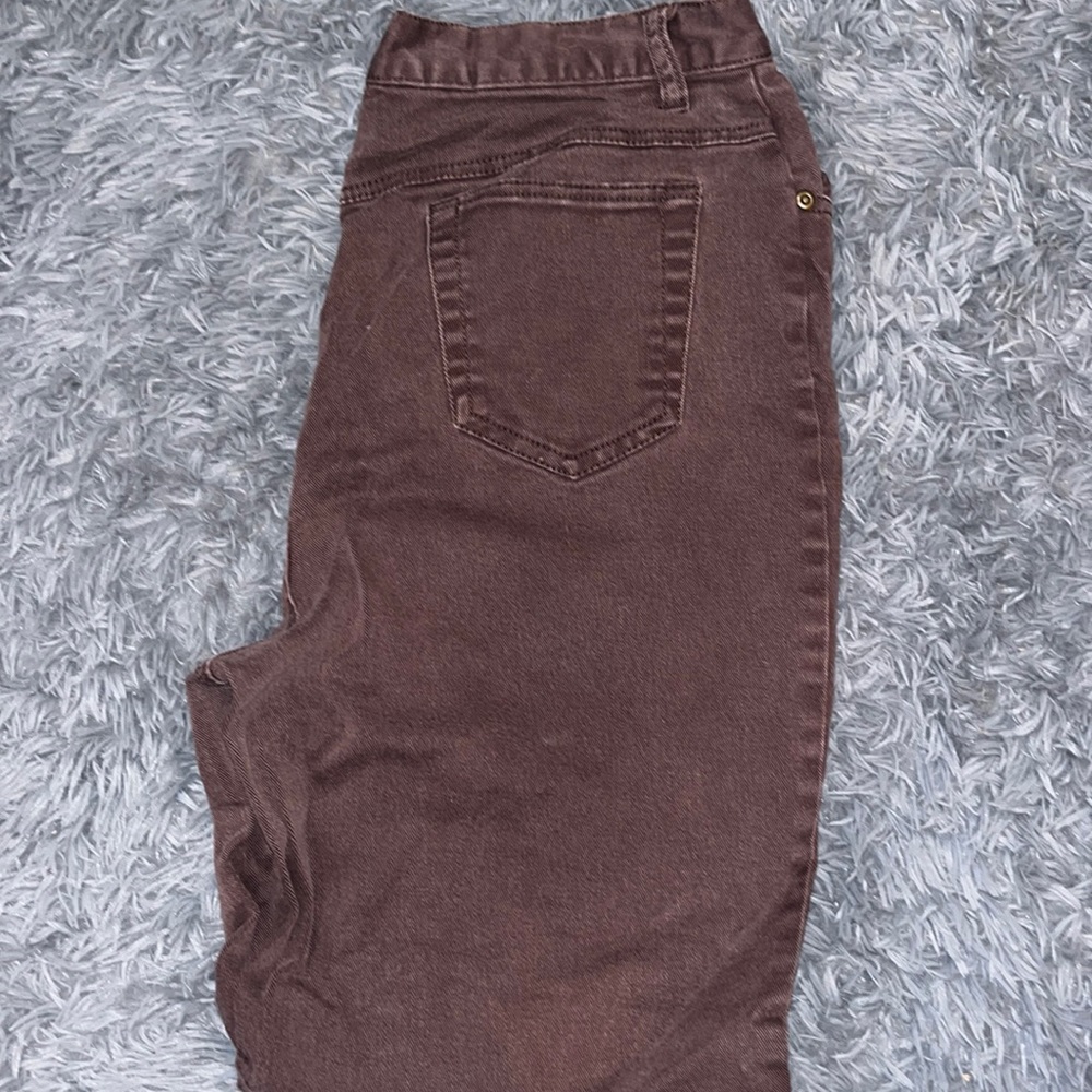 Baggy brown jeans